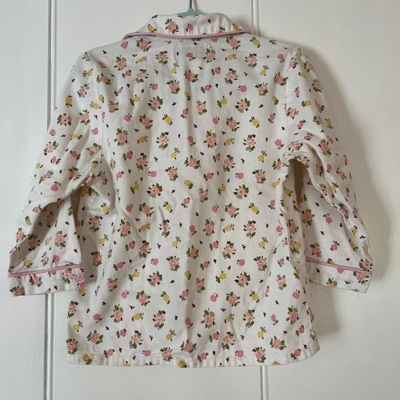 Petit Plume Kid's Twill Floral Pajama Set - Picture 6 of 8